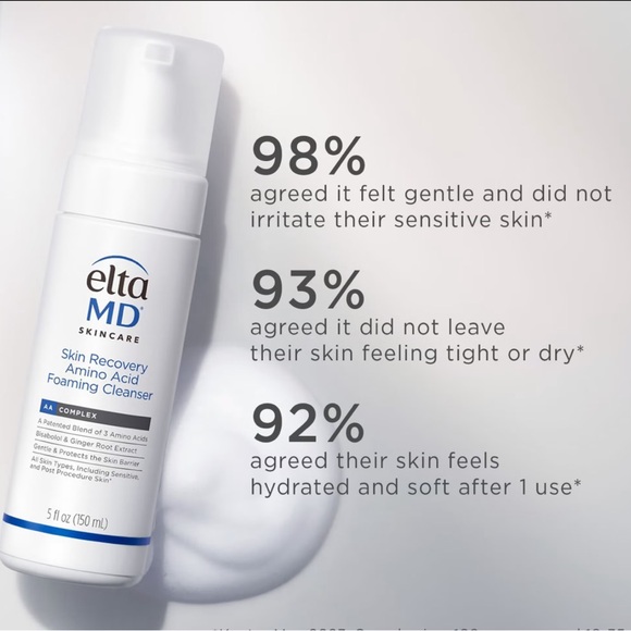NWT EltaMD Skin Recovery Amino Acid Foaming Cleanser (5 oz.) - Picture 5 of 7